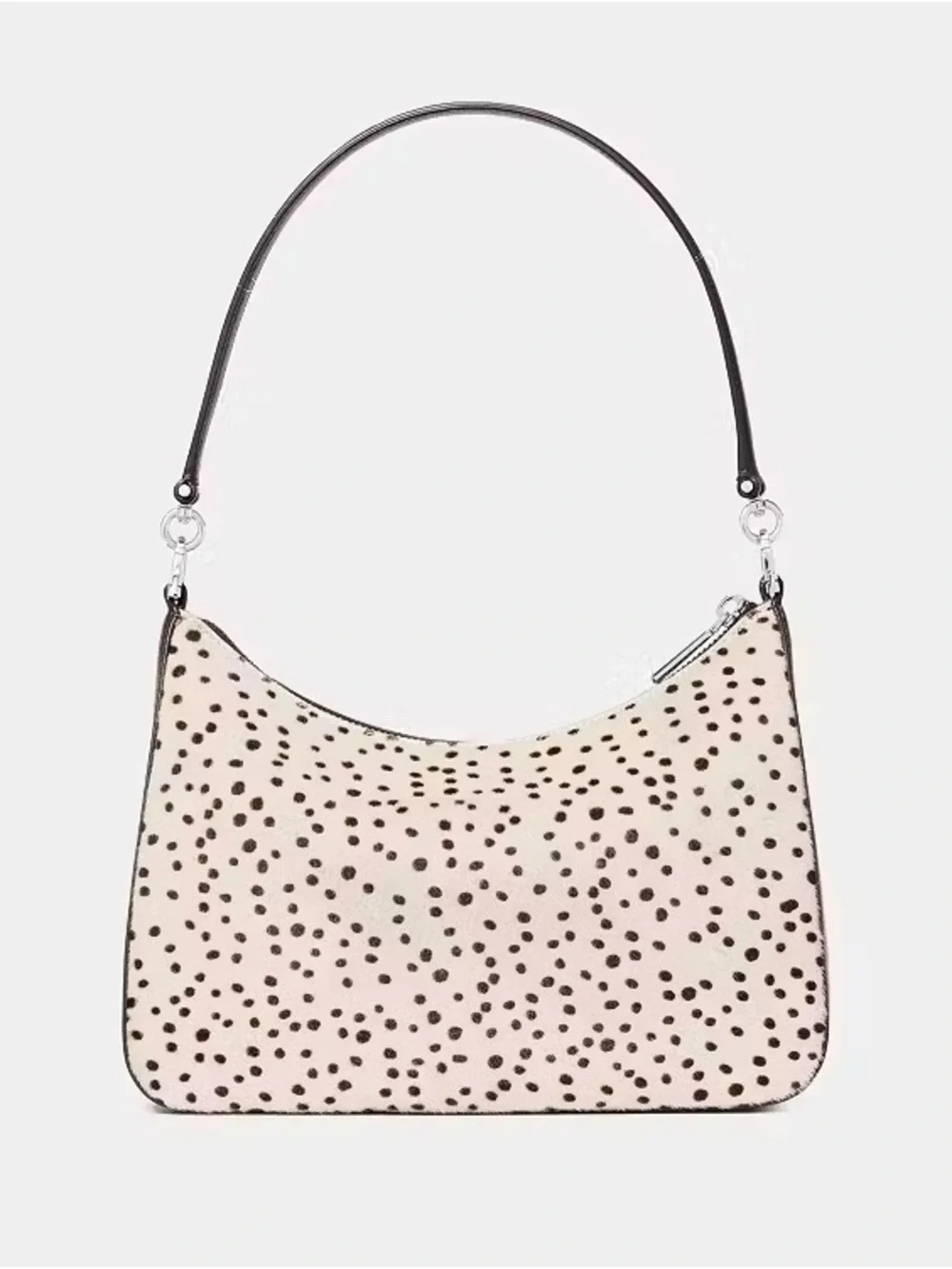 Kate Spade New York Margot Haircalf Medium Convertible Shoulder Bag,Natural NWT